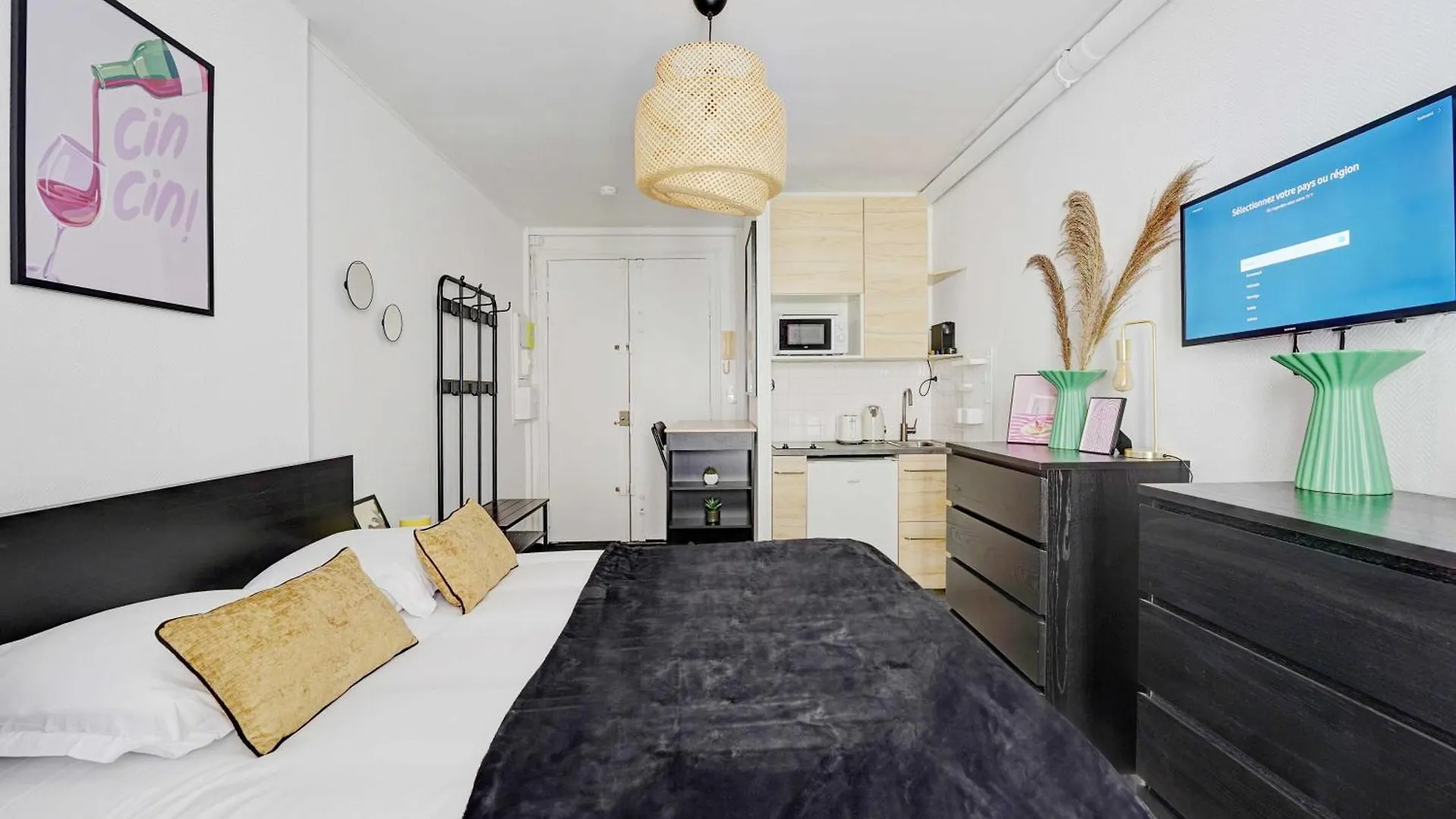 Charming Studio - 2P - Batignolles 巴黎 法国